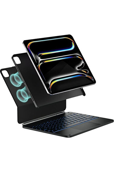 typecase Ανθεκτική Θήκη Edge Flip με Πληκτρολόγιο Μαύρη (iPad Pro 13 2024/2025)