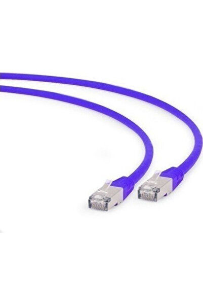 Cablexpert Καλώδιο Ethernet S/FTP Cat.6a 0,5μ Μωβ Κωδικός: PP6A-LSZHCU-V-0.5M