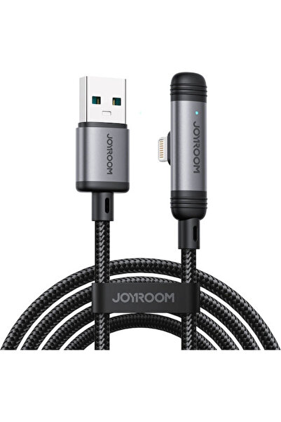 Joyroom Καλώδιο USB-A σε Lightning 18W Μαύρο 1.2μ