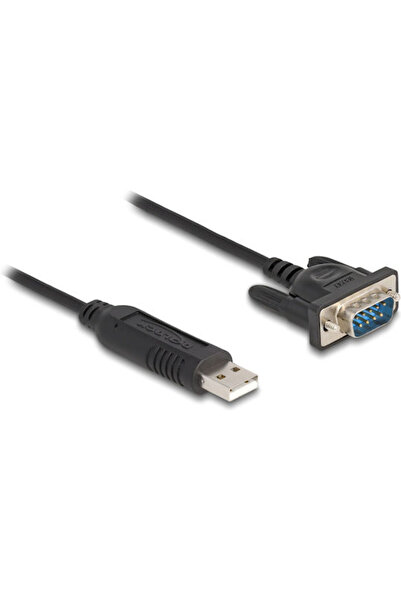 DELOCK Μετατροπέας USB-A αρσενικό σε Σειριακό αρσενικό 1 τεμάχιο 66461