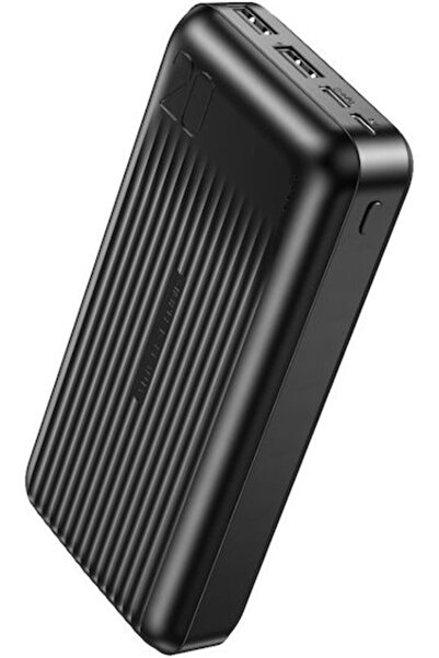 Xo PB302 Power Bank 20000mAh με 2 θύρες USB-A και 2 θύρες USB-C Μαύρο