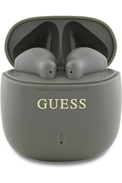 Guess Ακουστικά Bluetooth Handsfree με τυπωμένο κλασικό λογότυπο και θήκη φόρ...