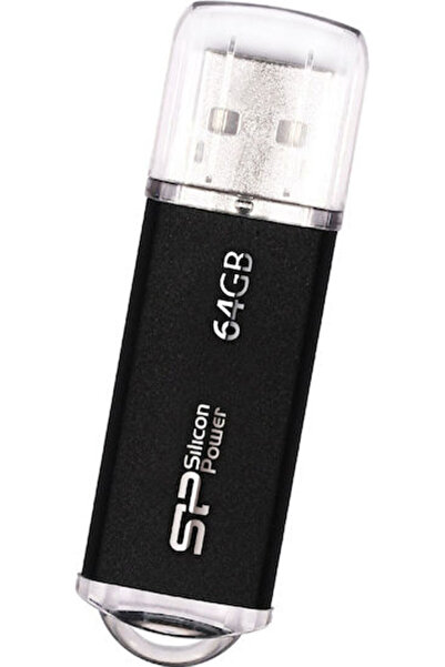 Silicon Power Ultima II-I 64GB USB 2.0 Στικάκι Μαύρο