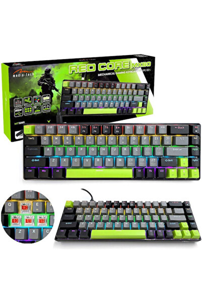 Other Media-Tech Red Core MX60 Μηχανικό Πληκτρολόγιο Gaming 60% με διακόπτες ...