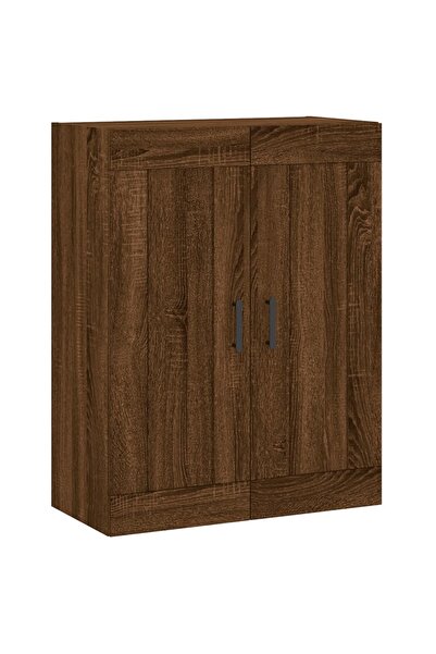 vidaxl Dulap pe perete, stejar maro, 69,5x34x90 cm, lemn prelucrat