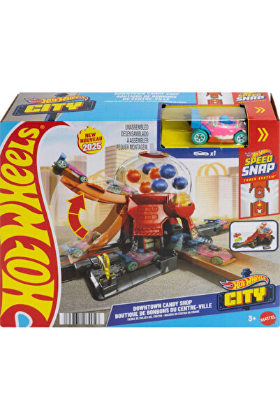 HOT WHEELS Πίστα Ζαχαροπλαστείου στο Κέντρο της Πόλης για Ηλικίες 4+