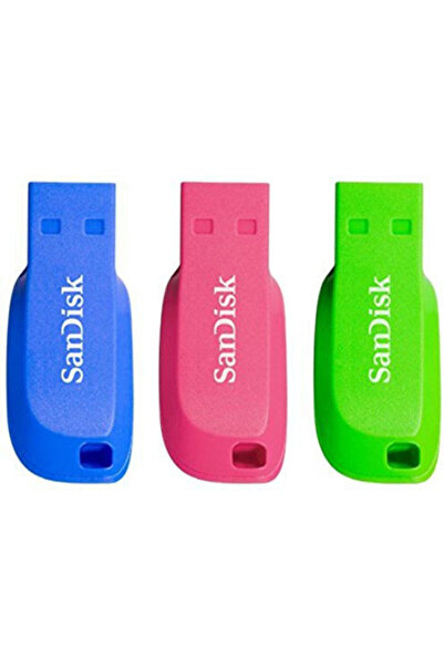 SanDisk Cruzer Blade 16GB USB 2.0 Στικάκι Πολύχρωμο