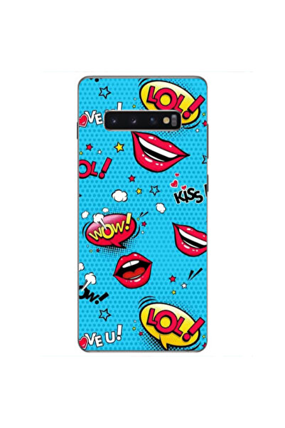Other Samsung S10 Plus Sticker Lol desing Transparent Silicone TPU Θήκη