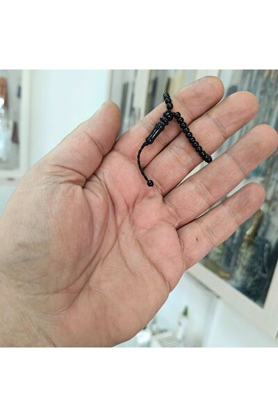 OltutaşıMarket 2 سبحة صلاة صغيرة من جورجياستاين بطول 4 مم