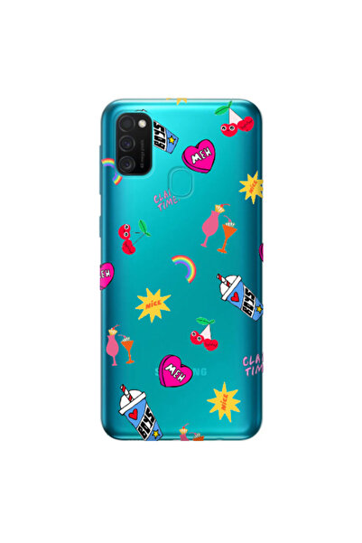 Other Samsung M21 glam time Transparent Silicone TPU Θήκη