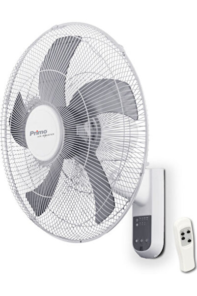 Primo 15833R Ανεμιστήρας Τοίχου 65W Διάμετρος 45εκ. με Τηλεχειριστήριο Λευκό ...