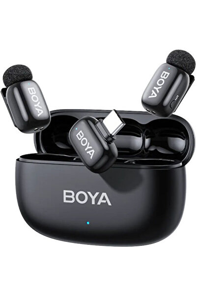 AS BOYA Boya mini 2 Type-C Set Wireless Δυναμικό Microphone Πέτου, Clip On Jo...