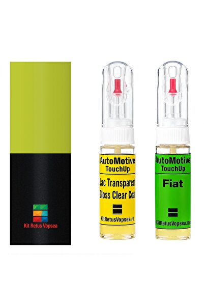 YLKRS AUTOMOTIVE Kit retus vopsea touch-up Fiat 500 FI900:18 (Comb. of 566 / ...
