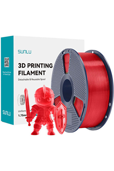 Sunlu PLA+ Νήμα Εκτυπωτή 3D Κόκκινο