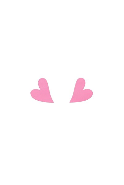 HAIArt Mini Heart Earrings - Baby Pink