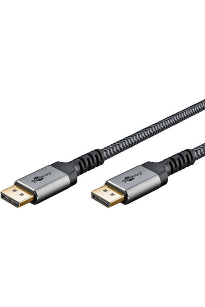 goobay Καλώδιο DisplayPort αρσενικό - DisplayPort αρσενικό 5μ Μαύρο (65267)