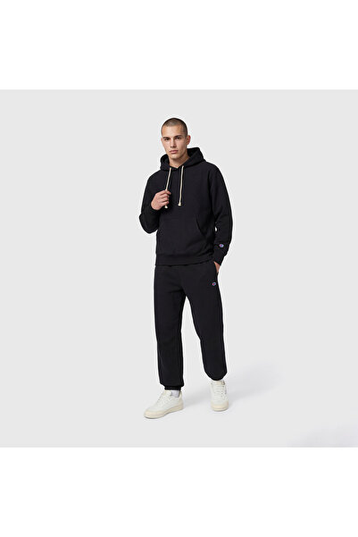 Champion Elastic Cuff Erkek Siyah Eşofman Altı