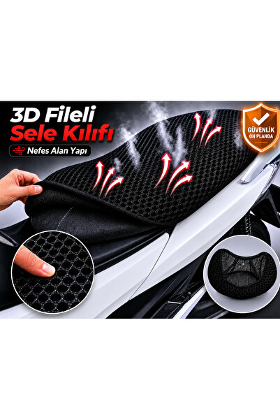 Vi Caro Husă pentru șa motocicletă Kuba VN50 Pro 2 Husă pentru șa cu plasă 3D...