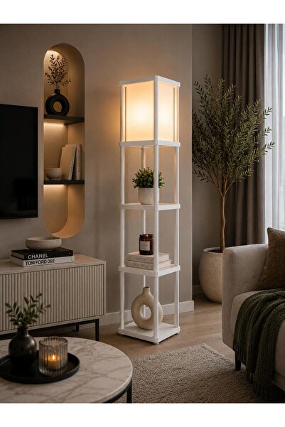 İnter Home DÜLGER RAFLI LAMBADER BEYAZ