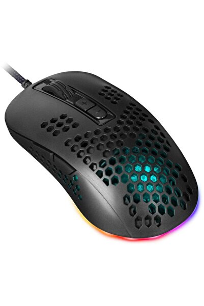Defender Mouse de gaming Shepard GM-620L, 12800 DPI, iluminare RGB, cu fir, n...