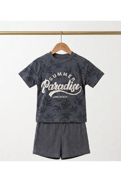 EUROPA HOME Boy's T-Shirt Shorts Set
