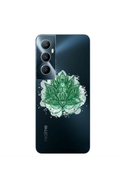 Other Realme C65 Witch leaf Transparent Silicone TPU Θήκη