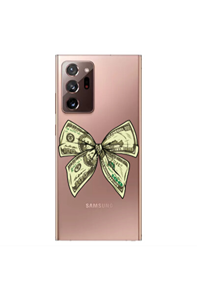 Other Samsung Note 20 Ultra Bowtie Dollars Transparent Silicone TPU Θήκη