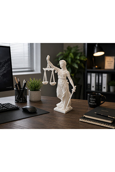 PLUS LIGHT Adalet Düşük Heykeli 14 cm