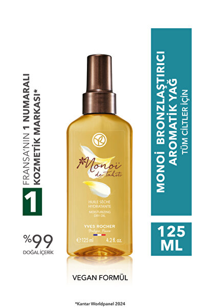 Yves Rocher Tüm Ciltler İçin Yoğun Nemlendirici ve Besleyici Monoi Bronzlaştı...
