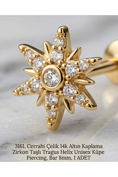 Öte Beri Hayallerin Ötesi 316L Cerrahi Çelik Altın Kaplama Kararmaz Alerji Ya...