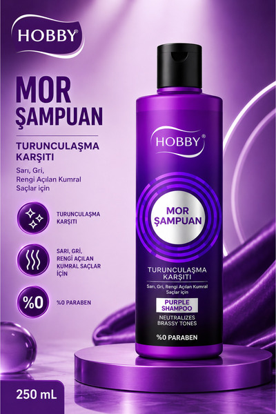 Hobby Mor Şampuan 250ml-