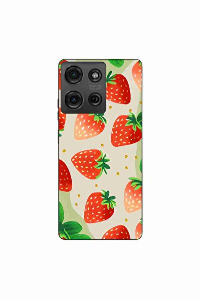 OEM Husa compatibila cu Motorola Moto G75 Silicon Gel Tpu Model Capsuni Pattern