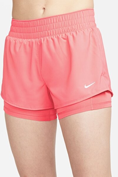 Nike One Training Dri Fit High Rise 3 inch 2 in 1 Short Kadın Yüksek Bel Bol ...