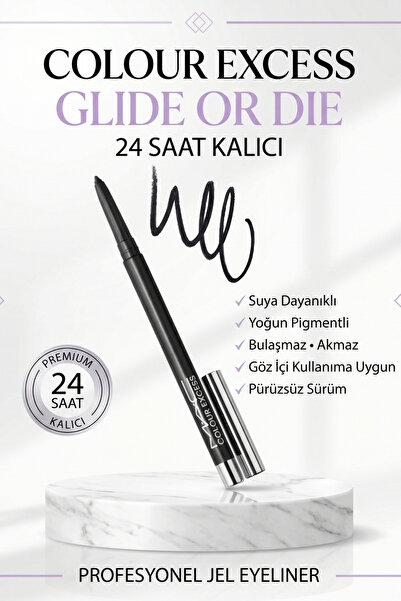 M.A.C 24 Saat kalıcı Yoğun Pigmentli Bulaşmaz Akmaz Suya Dayanıklı Jel Göz Ka...