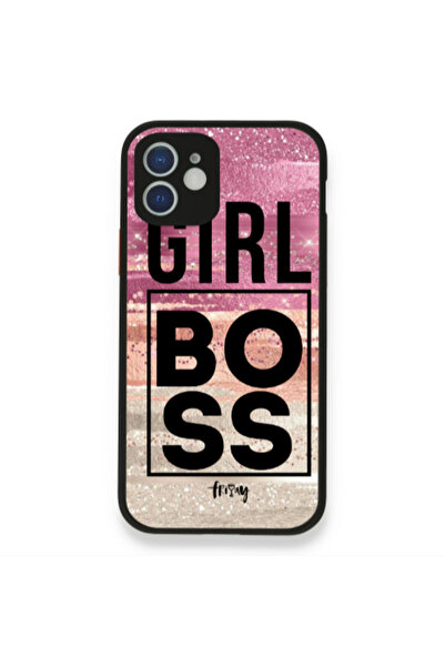 Other Apple iPhone 12 Girl boss friday Black Glossy Θήκη