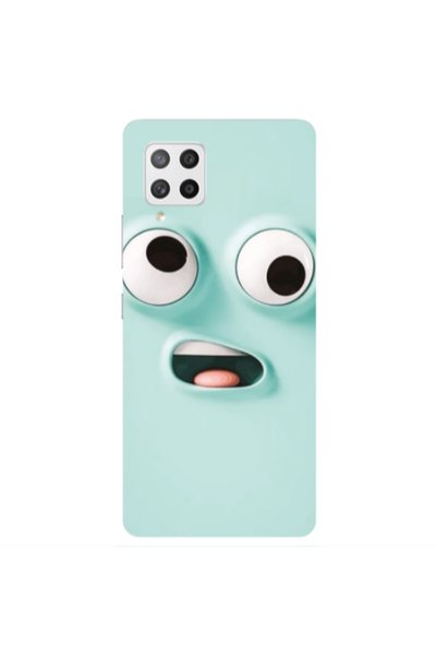 Other Samsung A42 5G Strange face Transparent Silicone TPU Θήκη