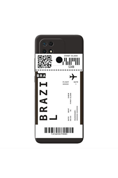 Other Xiaomi Redmi 10C Brazil BRA Black Colored Silicone TPU Θήκη