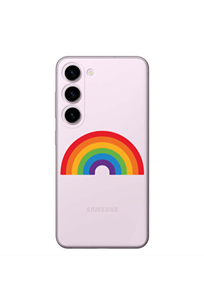 Other Samsung S23 Plus Rainbow Mini Transparent Silicone TPU Θήκη