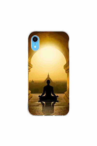 OEM Husa compatibila cu Apple iPhone XR Silicon Gel Tpu Model Meditation