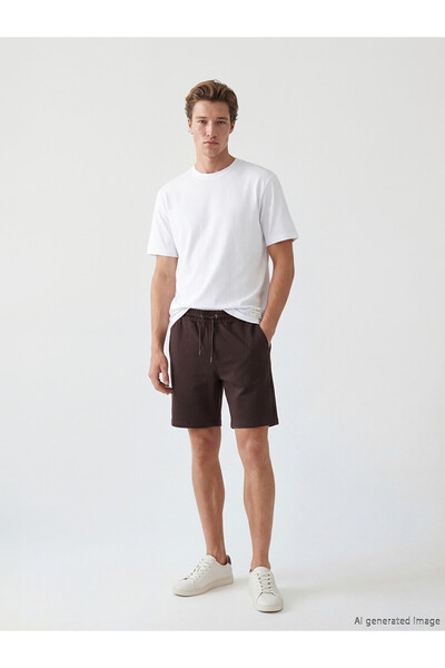 LC Waikiki Nevavm Standard Fit Men's Shorts with a Difference