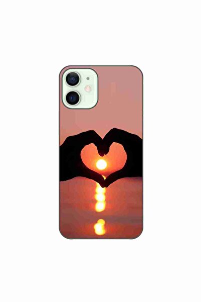 OEM Case compatible with Apple iPhone 12 Mini Silicone Gel Tpu Glow of Love P...
