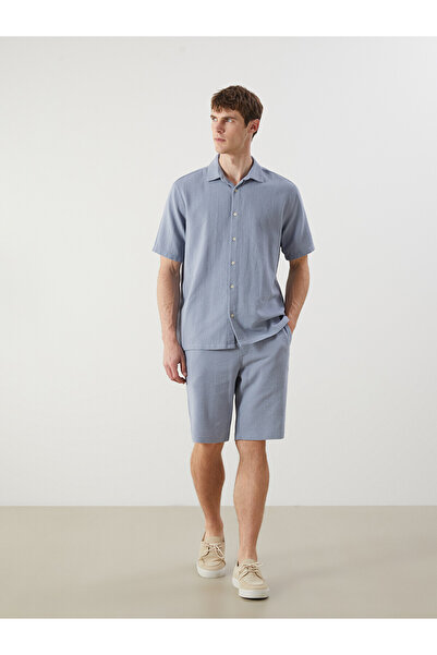 LC Waikiki Peak New Season Standard Fit Linen Look Men's Shorts