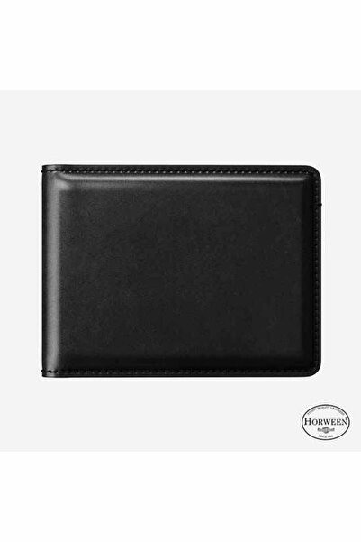 Nomad Δίπτυχο Πορτοφόλι από Δέρμα Horween - ΜΑΥΡΟ - NM50010UA0