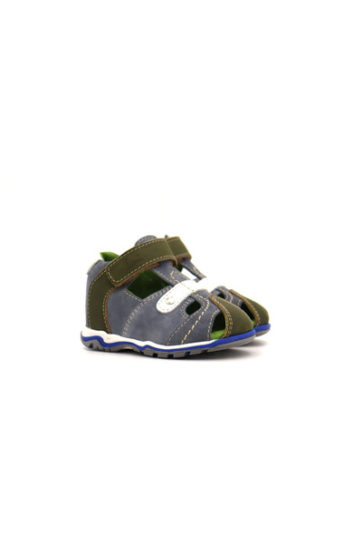 Lui Shoes Boys' Sandals , SIMBA 5S24, Lui Shoes, 100% natural Leather , gray