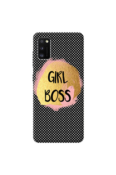 Other Samsung A41 Girl boss make up Transparent Silicone TPU Θήκη