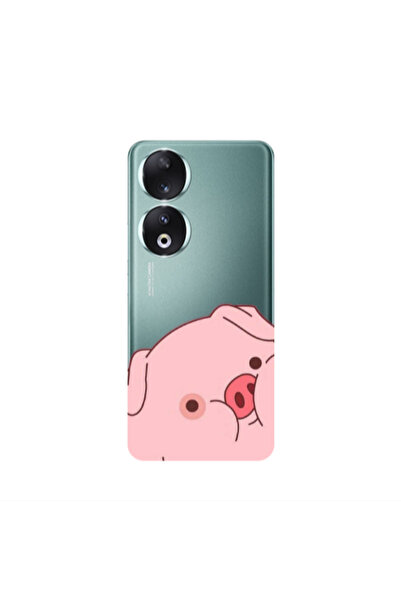 Other Honor 90 5G Piggy 1 Transparent Silicone TPU Θήκη