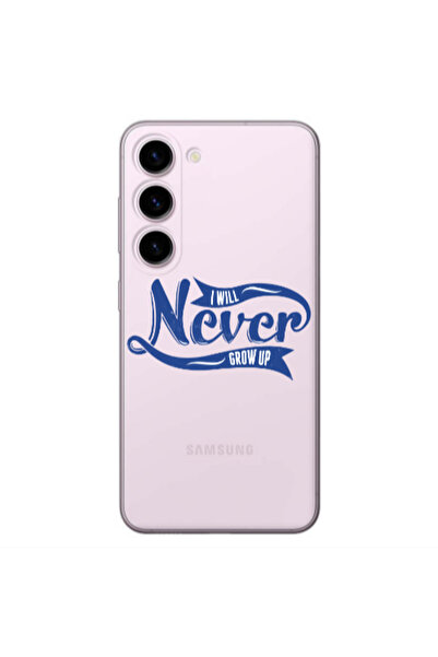 Other Samsung S23 Plus I Will Never Grow Up Transparent Silicone TPU Θήκη