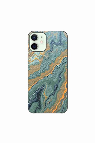 OEM Husa compatibila cu Apple iPhone 12 Mini Silicon Gel Tpu Model Forest Fla...