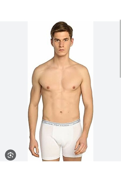 LİZA İÇ GİYİM Seher Men's 3-Pack 100% Cotton Boxers