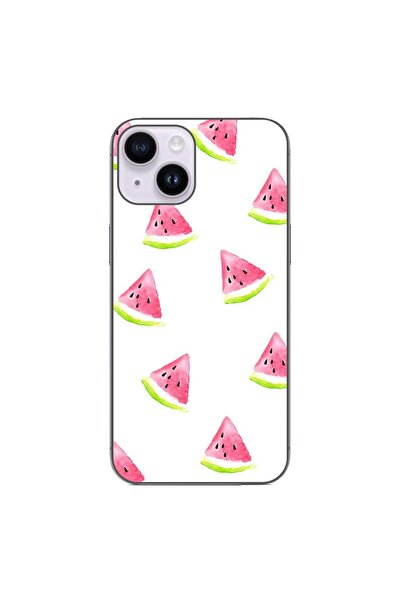 OEM Husa compatibila cu Apple iPhone 15 Silicon Gel Tpu Model Summer Slices
